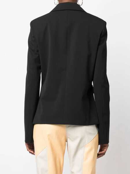 Sacouri office AMBUSH Single-Breasted Jacket BLACK Femei (BM 9425864) 4