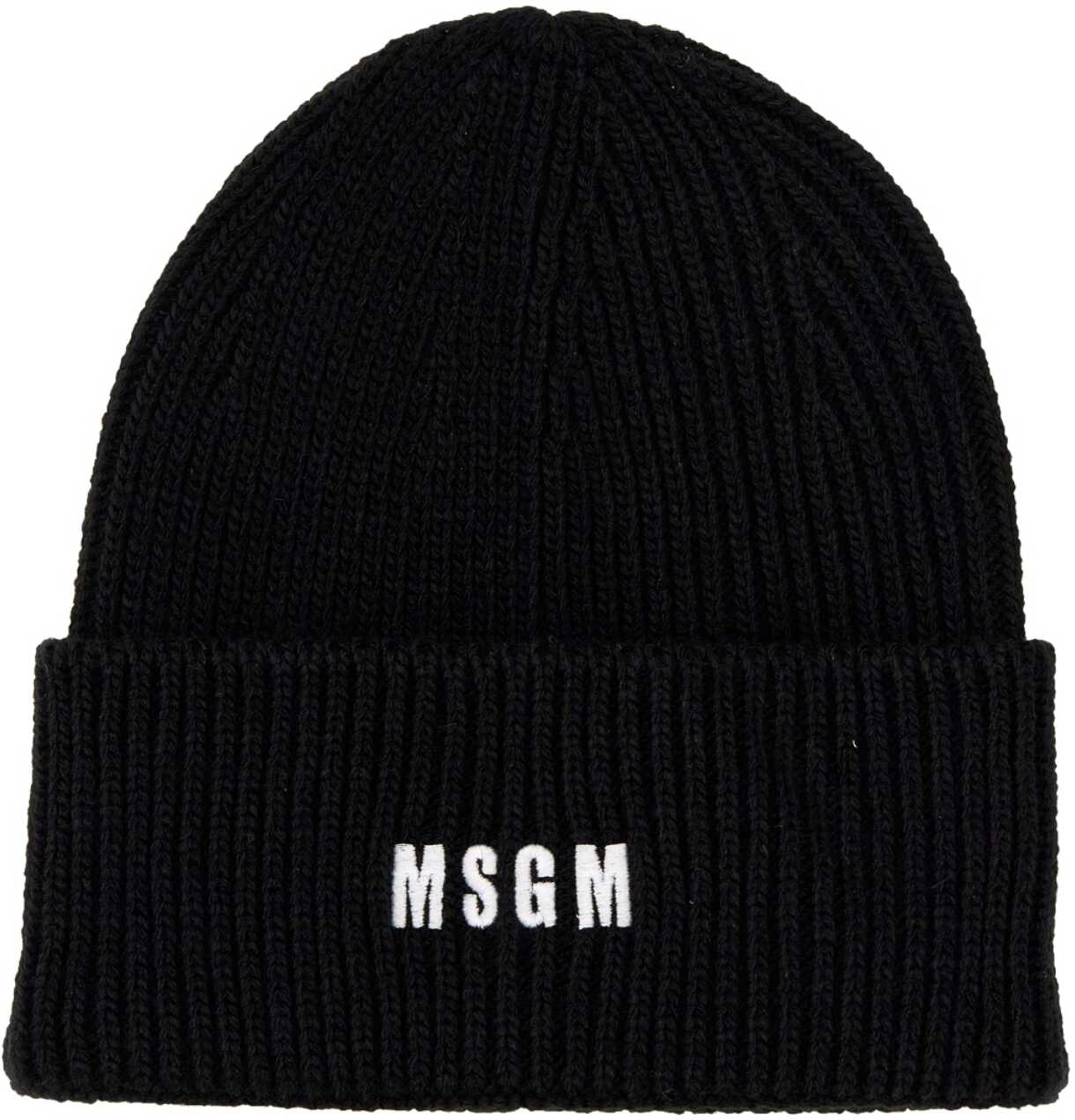 MSGM Beanie Hat BLACK