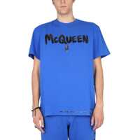 Tricouri Graffiti Print T-Shirt Barbati