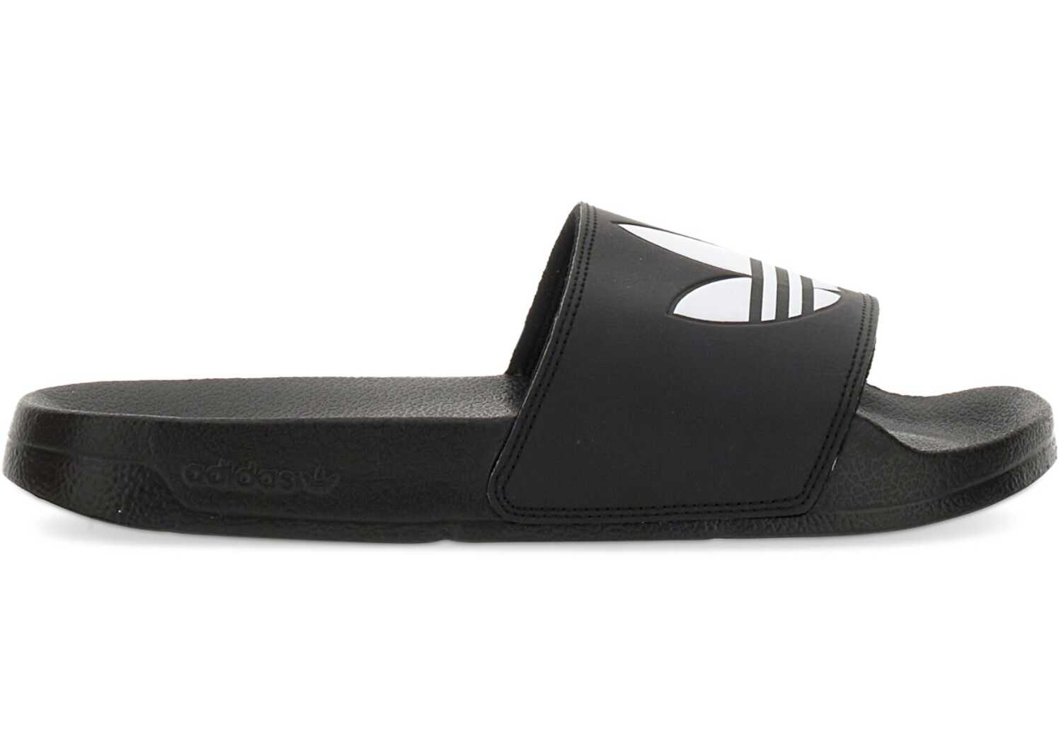 adidas Originals Slide Sandal With Logo BLACK