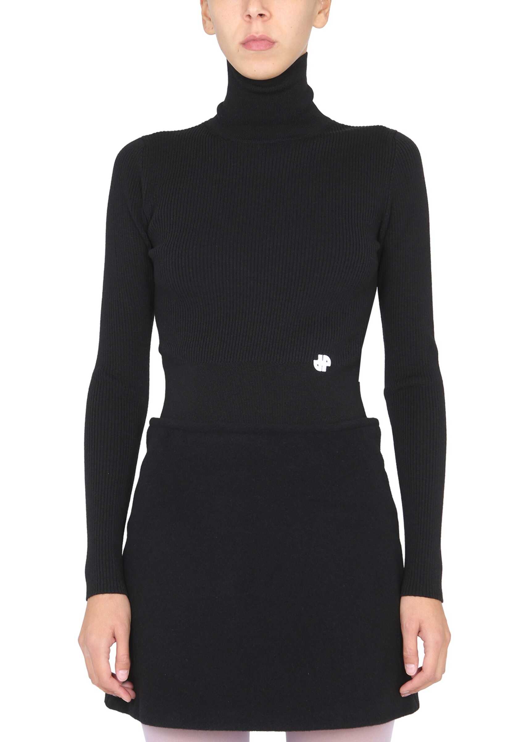 Patou Turtleneck Shirt BLACK