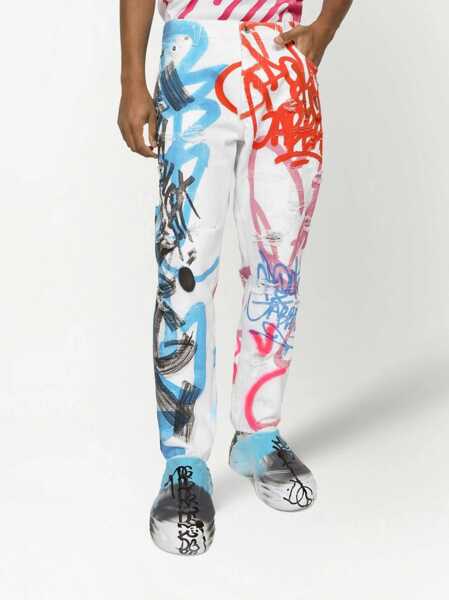 Pantaloni casual Dolce & Gabbana Loose Fit Jeans MULTICOLOUR Barbati (BM 9426788) 5