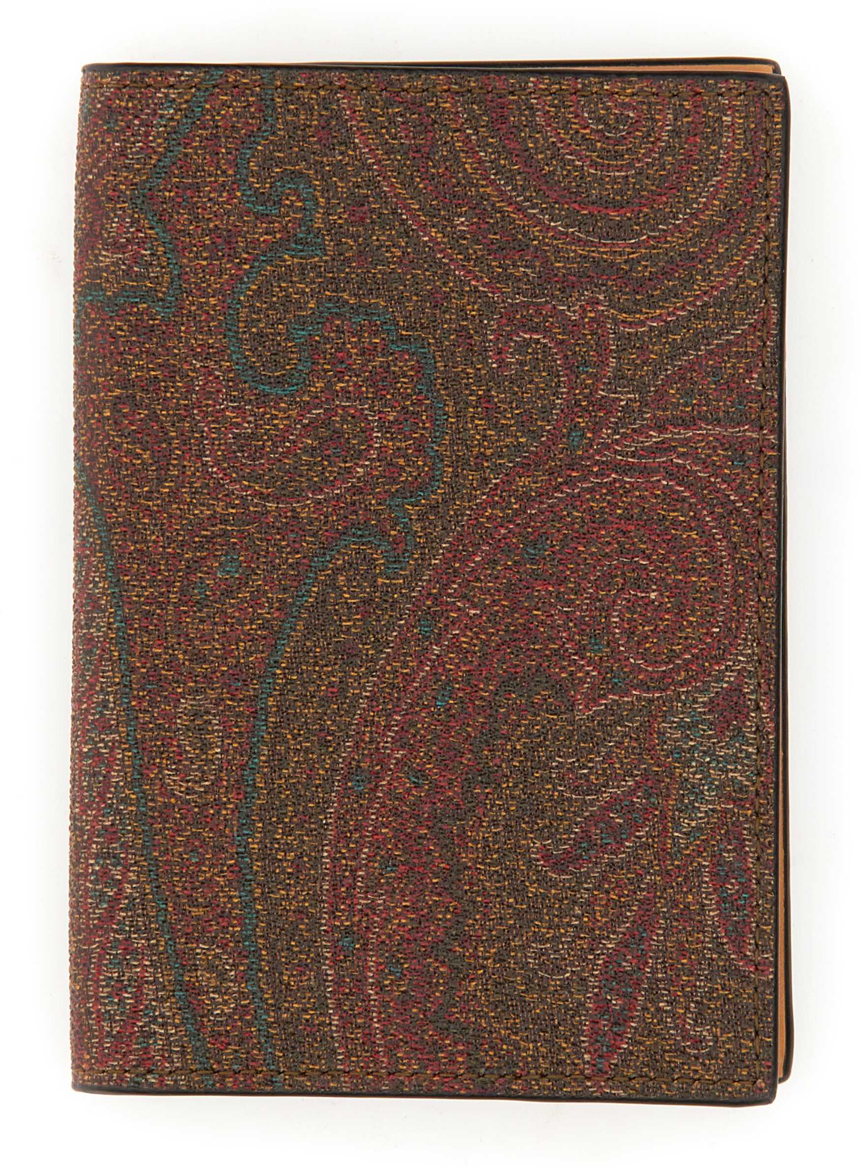 ETRO Paisley Print Card Holder MULTICOLOUR