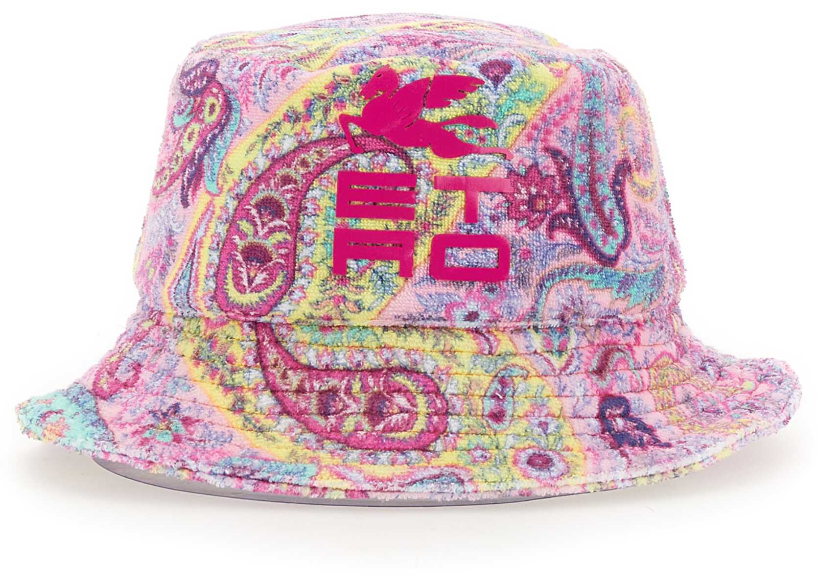 ETRO Bucket Hat With Logo Embossing PINK