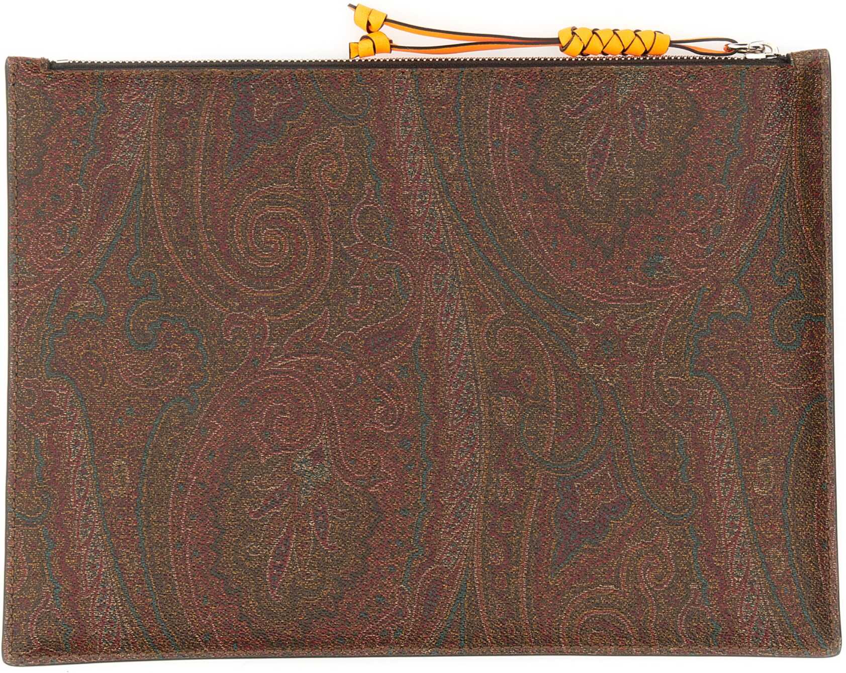 ETRO Clutch Bag With Logo Embossing MULTICOLOUR