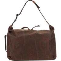 Borsete Paisley Print Shoulder Bag Barbati
