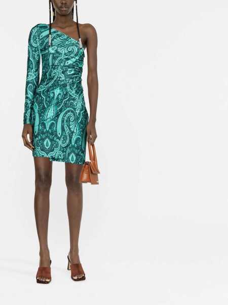Rochii casual ETRO Dress With Paisley Designs GREEN Femei (BM 9426935) 2