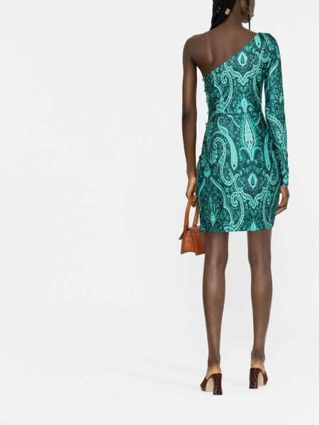 Rochii casual ETRO Dress With Paisley Designs GREEN Femei (BM 9426935) 3