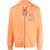 ETRO Zip Sweatshirt. ORANGE