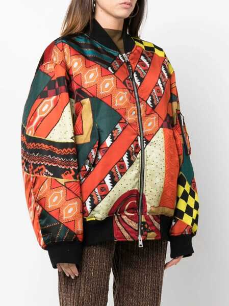 Bomber jacket ETRO Patchwork Bomber Jacket MULTICOLOUR Femei (BM 9427031) 3