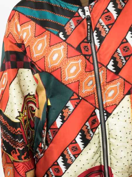 Bomber jacket ETRO Patchwork Bomber Jacket MULTICOLOUR Femei (BM 9427031) 5