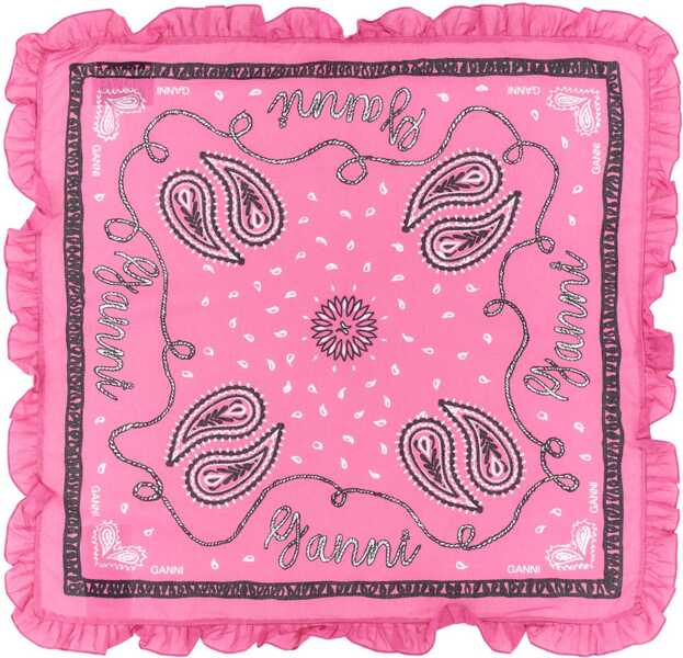 Fulare Dama Ganni Spotted Bandana-Pailsey Print Bandana