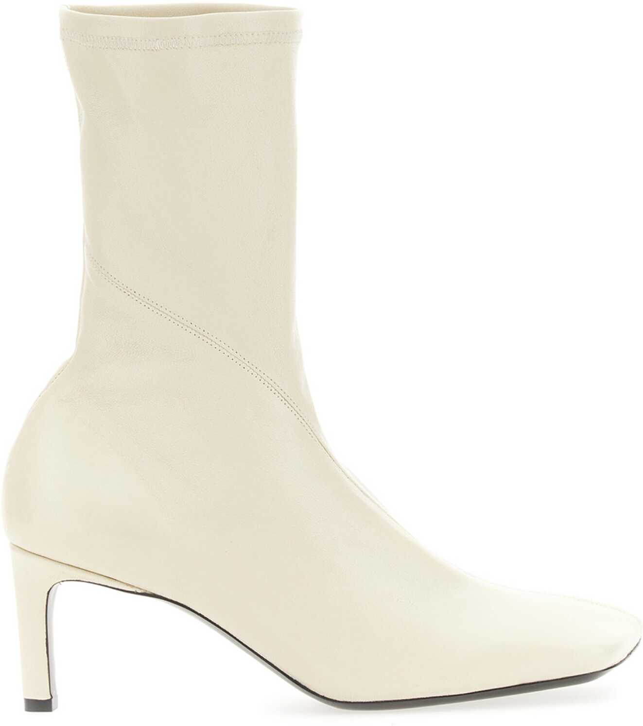 Jil Sander Leather Boot BEIGE