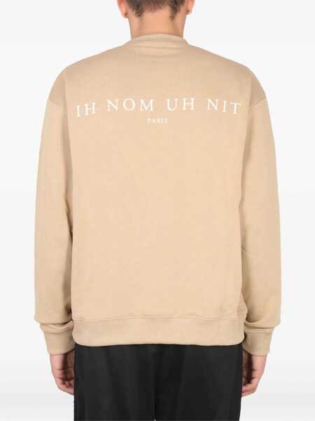 Bluze Ih Nom Uh Nit Crewneck Sweatshirt BEIGE Barbati (BM 9427352) 3