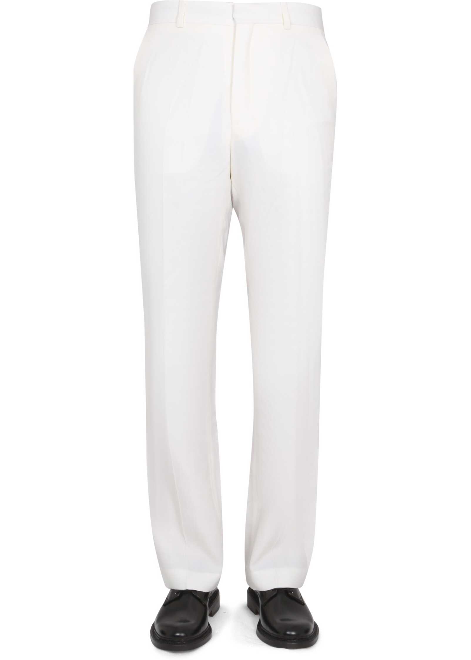 Casablanca Straight Leg Pants WHITE