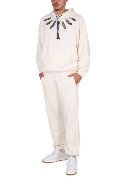 Pantaloni casual Marcelo Burlon Jogging Pants POWDER Barbati (BM 9427508) 2
