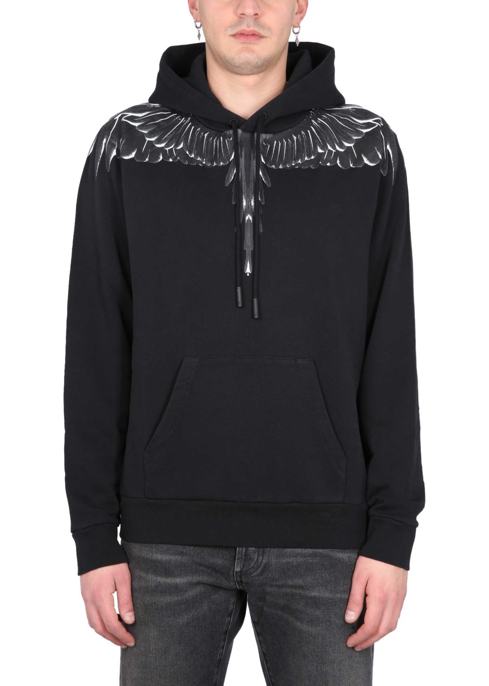 Marcelo Burlon Hoodie BLACK