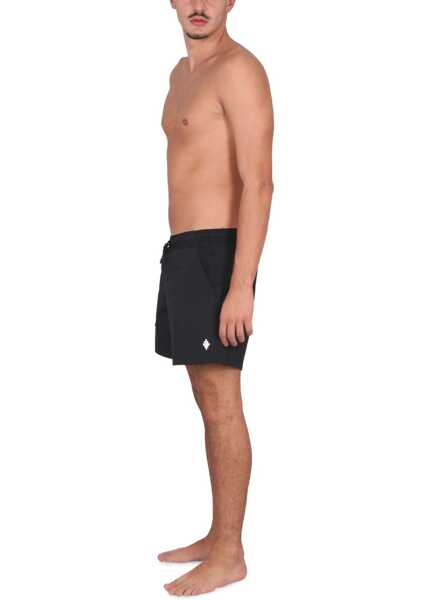 Bermude Marcelo Burlon Boxer Costume. BLACK Barbati (BM 9427622) 3