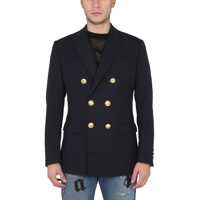 Sacouri Double-Breasted Jacket Barbati