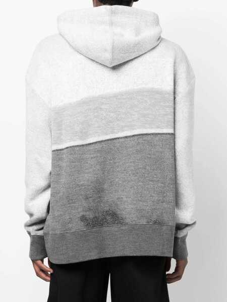 Pulovere casual Palm Angels Hooded Shirt GREY Barbati (BM 9427709) 4