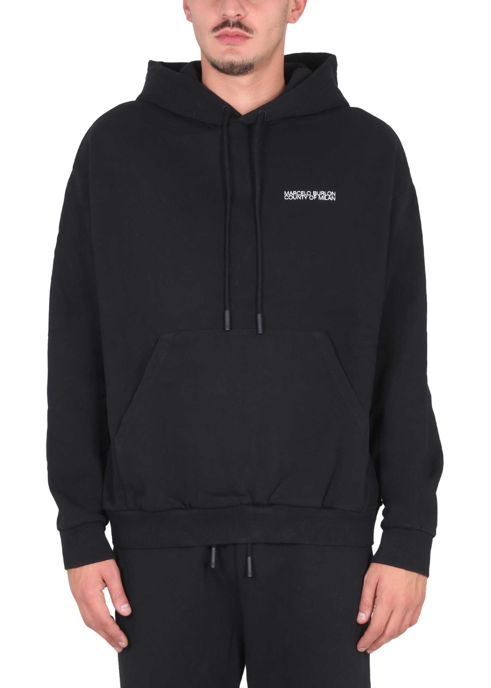 Marcelo Burlon Hoodie BLACK