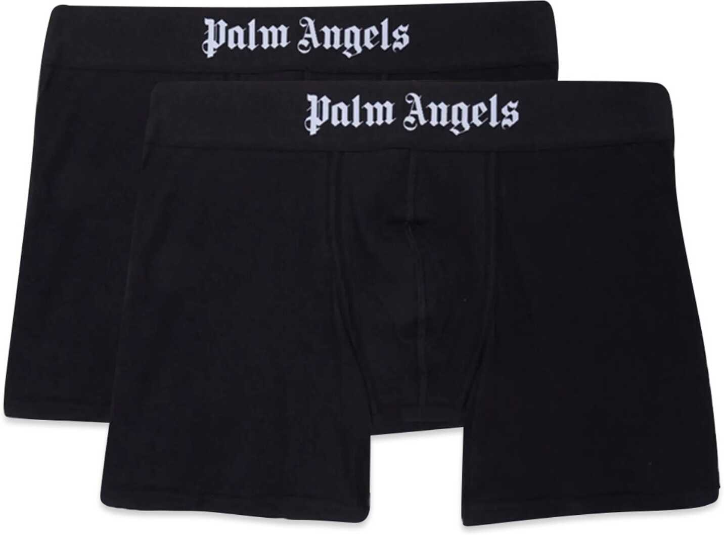 Palm Angels Pack Of Two Boxers BLACK