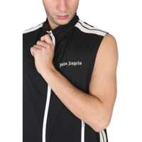 Veste casual pentru Barbati - Veste casual Palm Angels Logo Print Vest BLACK Barbati (BM 9427853) - B-mall.ro
