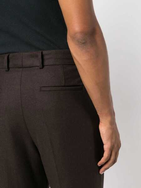 Pantaloni casual AMIRI Flannel Pants BROWN Barbati (BM 9427943) 3