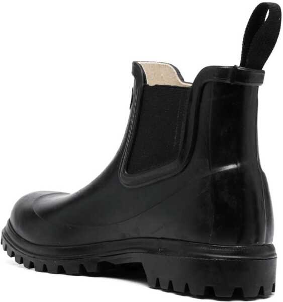 Cizme scurte Superga Rubber Boot BLACK Femei (BM 9427970) 3