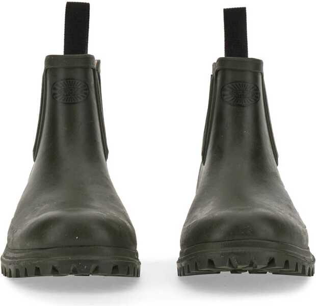 Cizme scurte Superga Rubber Boot GREEN Femei (BM 9427979) 4