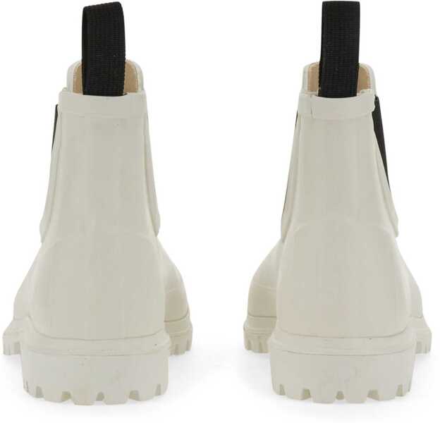 Cizme scurte Superga Rubber Boot WHITE Femei (BM 9427982) 2