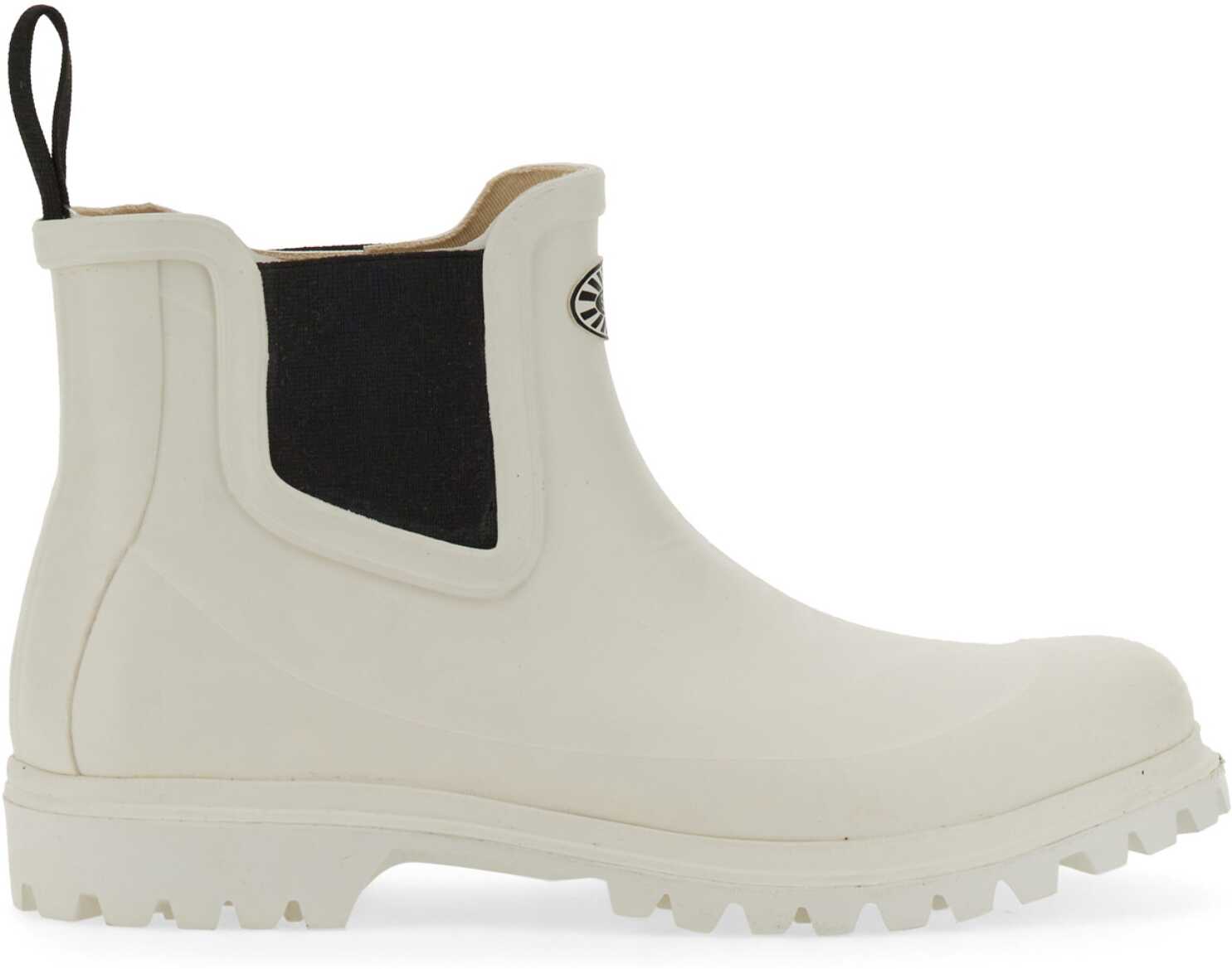 Superga Rubber Boot WHITE