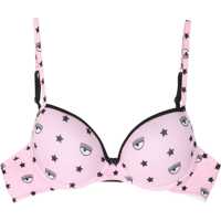 Sutiene Eyestar Print Push Up Bra Femei