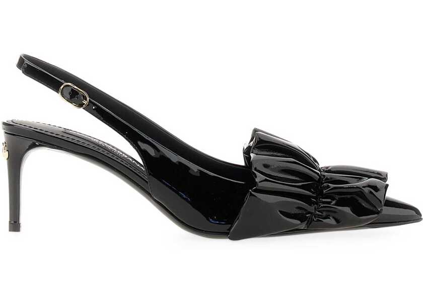 Pantofi Dama Dolce & Gabbana Patent Leather Sling Back