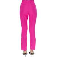 Pantaloni Dolce & Gabbana Dama - Pantaloni casual Dolce & Gabbana High Waist Pants FUCHSIA Femei (BM 9432338) - B-mall.ro