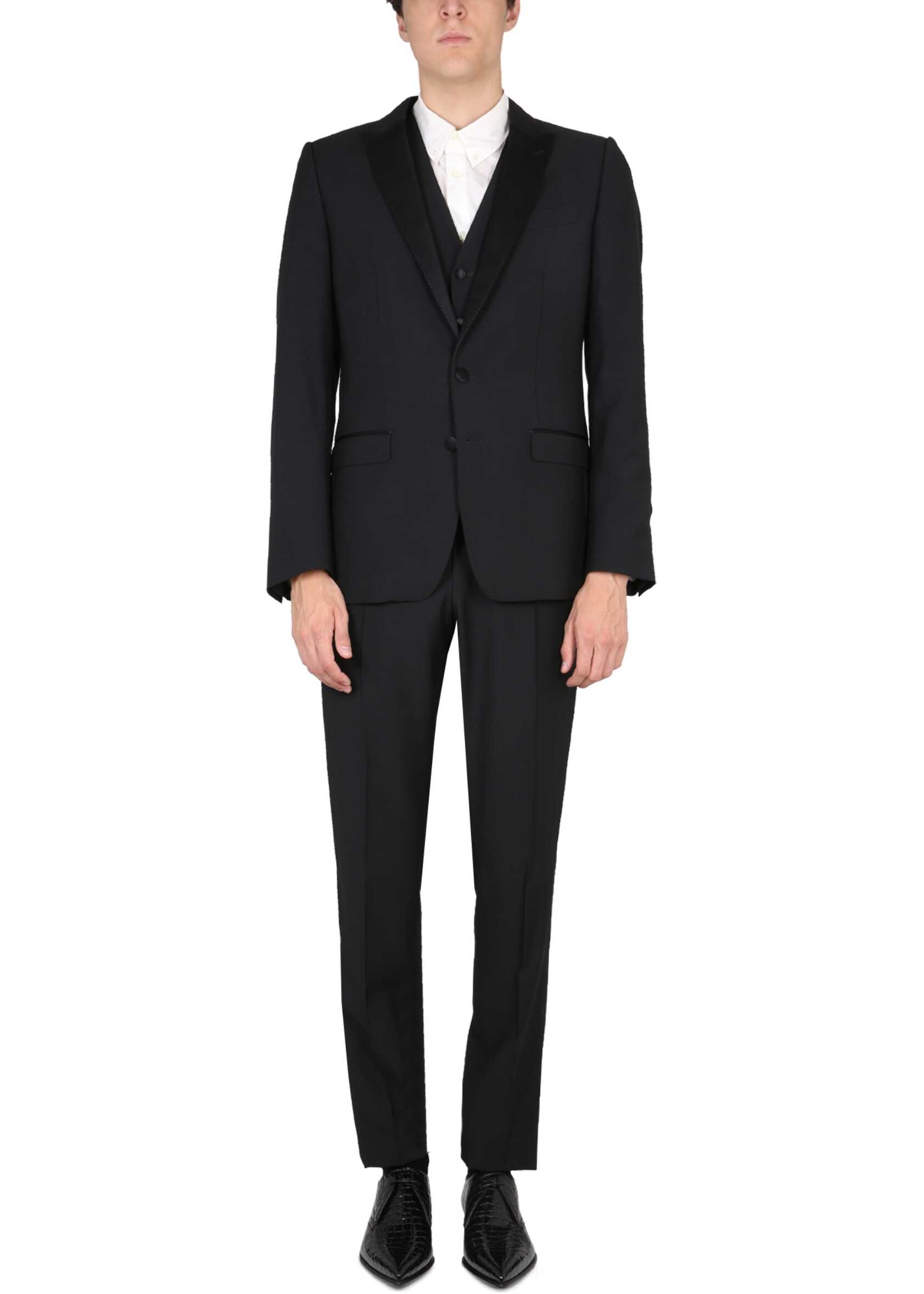 Dolce & Gabbana Martini Tuxedo Suit BLACK "Martini"