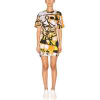 Rochii casual All Over Print T-Shirt Dress Femei