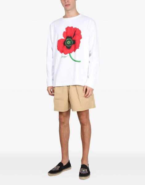 Pantaloni scurti Kenzo Short In Twill BEIGE Barbati (BM 9432785) 2