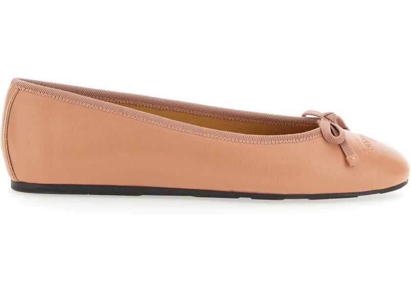 Balerini Ferragamo Nappa Ballerina PINK Femei (BM 9432800) 1