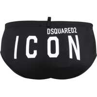 Sorturi de baie pentru Barbati - Bermude DSQUARED2 Swimsuit With Logo BLACK Barbati (BM 9432815) - B-mall.ro