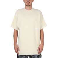 Tricouri Micro Bouclé Knit T-Shirt Barbati
