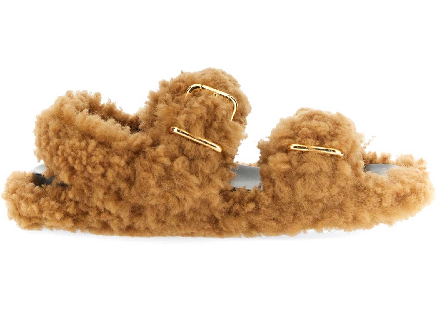 Marni Shearling Sandal BEIGE
