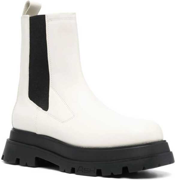 Cizme scurte ASH Elite Boot WHITE Femei (BM 9433622) 2