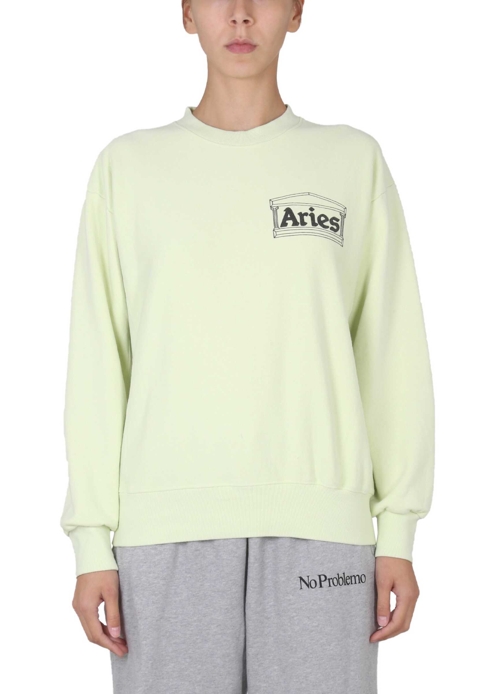 Aries Crewneck Sweatshirt GREEN