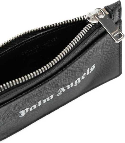 Portofele Palm Angels Caviar Card Holder BLACK Barbati (BM 9434003) 3