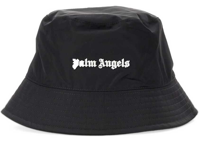Palarii Dama Palm Angels Bucket Hat With Logo