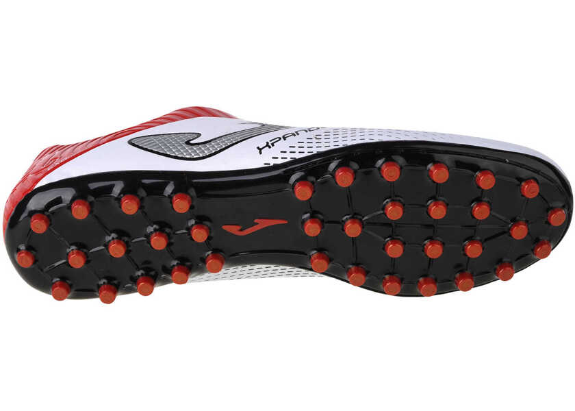 Ghete fotbal Joma Xpander 2202 AG White Barbati (BM 9438302) 4