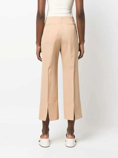 Pantaloni casual Jil Sander Wool Pants BEIGE Femei (BM 9438809) 4
