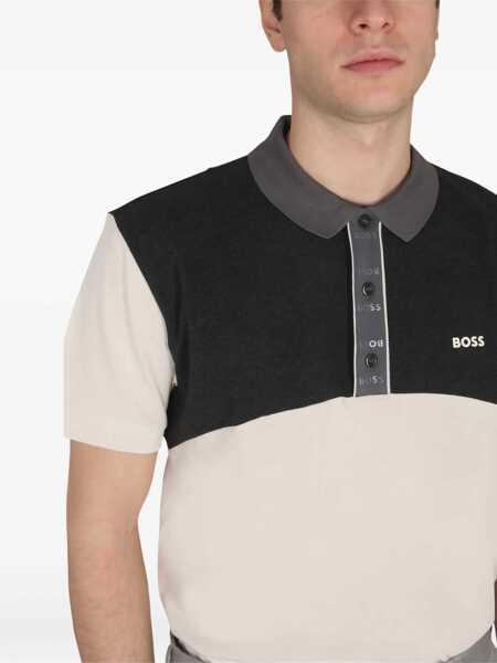 Tricouri Polo Hugo Boss Polo With Logo WHITE Barbati (BM 9438842) 4