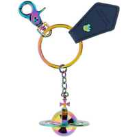 Brelocuri Keychain Saffiano 3D Orb Iridescent Femei